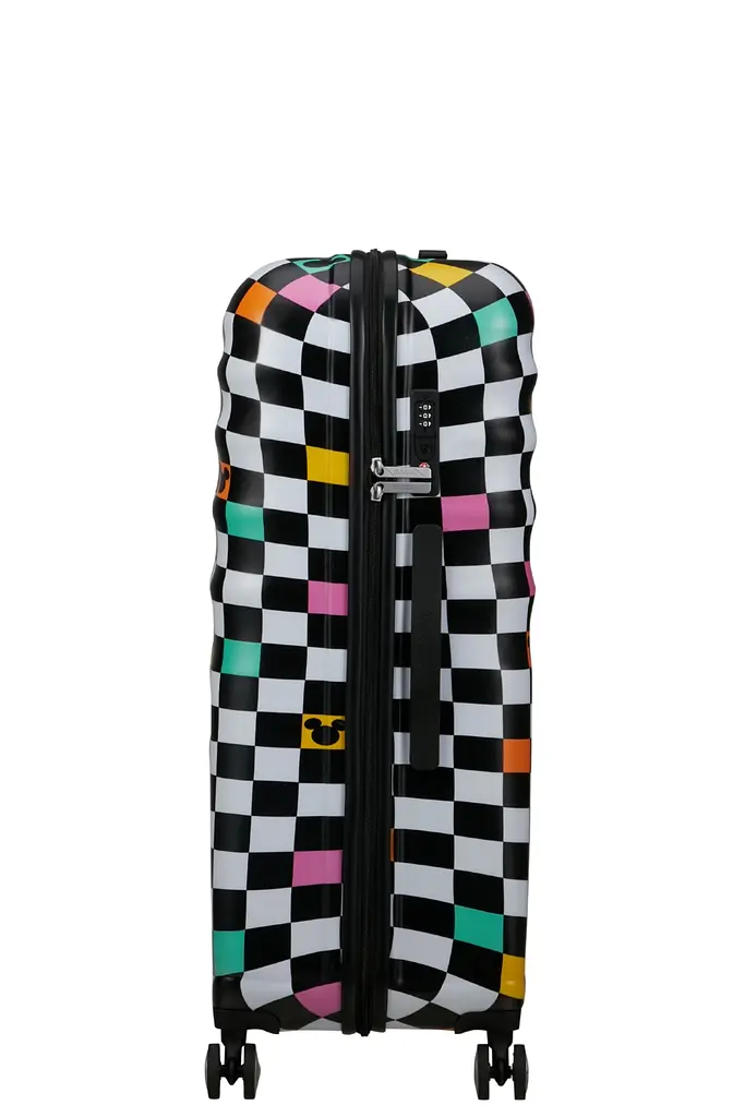 Валіза 77 См American Tourister WAVEBREAKER DISNEY MICKEY CHECK 77х52х29 31C*29021 - фото 5