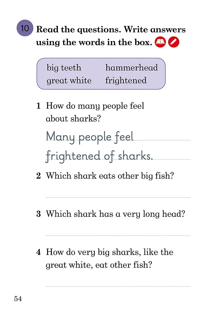 Ladybird Readers. Level 3. Sharks - фото 4