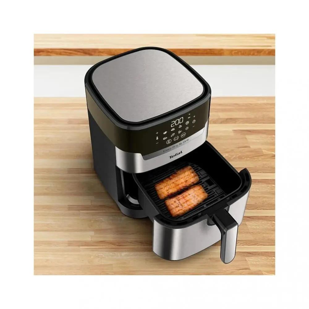 Мультипіч (аерофритюрниця) Tefal Easy Fry&Grill Precision EY505D15 - фото 9