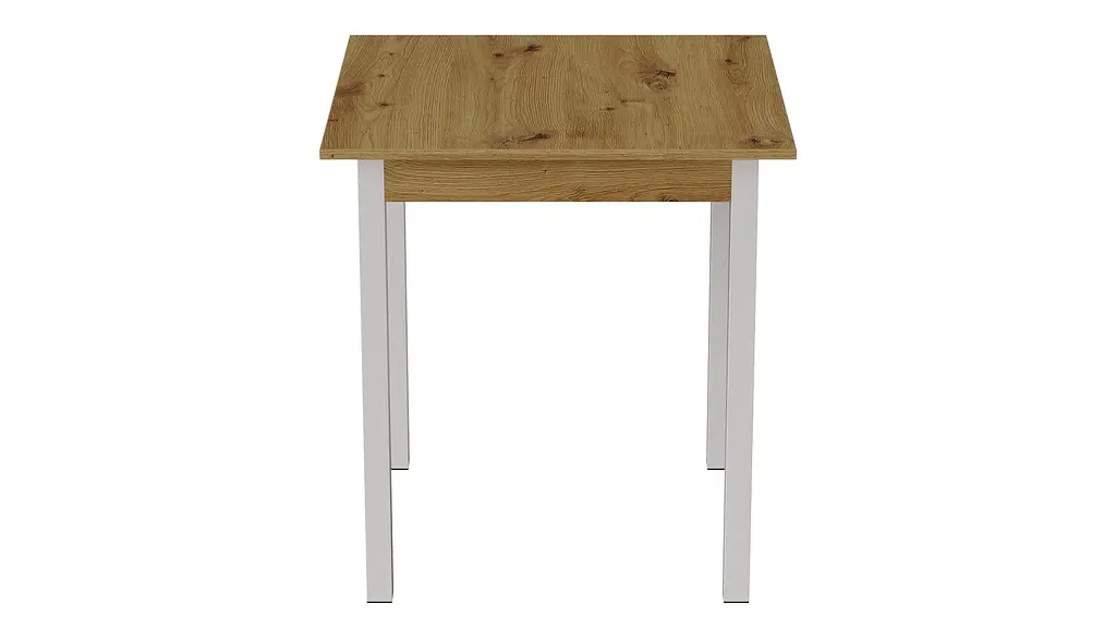 Стіл кухонний Ferrum-decor Дієго 75x90x90 Білий ДСП Дуб Артізан 16мм (FRD-105717) - фото 4
