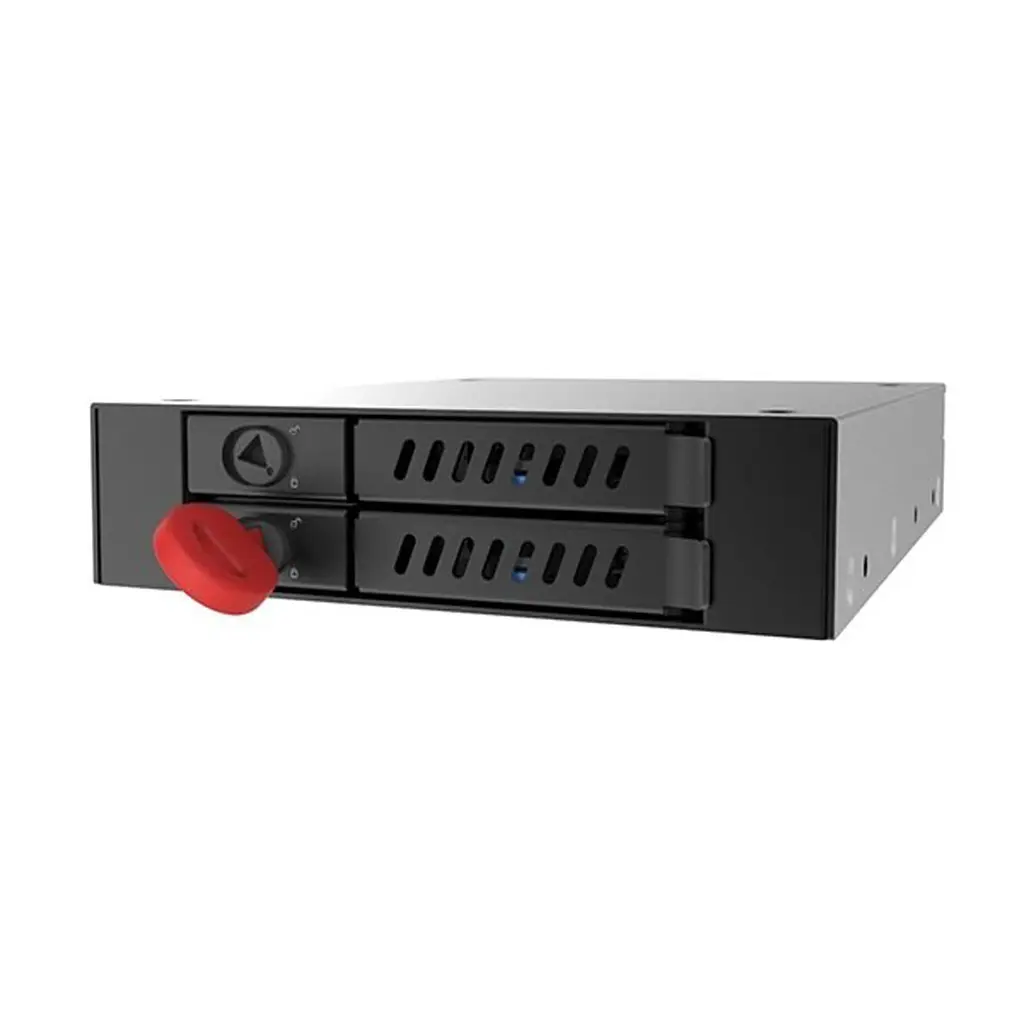 Бекплейн Chieftec 1x3.5" -> 2x2.5" HDDs Hot-Swap Metal (CMR-225) - фото 5