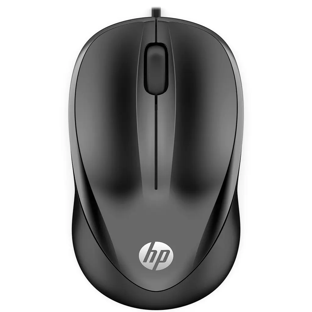 Компьютерная мышка HP 1000 Wired Mouse 3 кн. 1200 dpi черная (4QM14AA) - фото 6