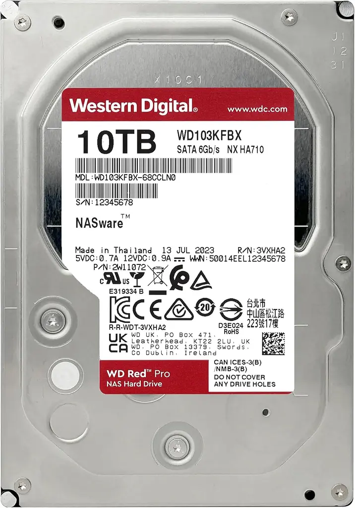 WD Жорсткий диск WD 10TB 3.5" 7200 512MB SATA Red Pro NAS - фото 7