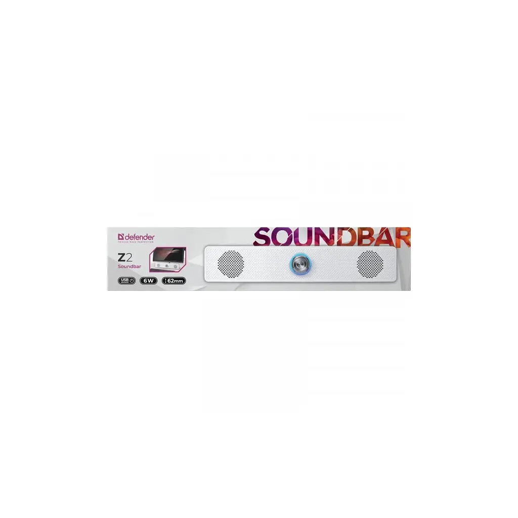 Акустична система Defender Soundbar Z2 White (65192) - фото 6