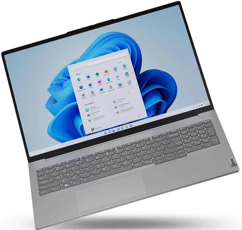 Ноутбук Lenovo ThinkBook 16-G6 16 WUXGA IPS AG, AMD R5-7430U, 32GB, F1TB, UMA, DOS, сірий (21KK008QRA) - фото 7