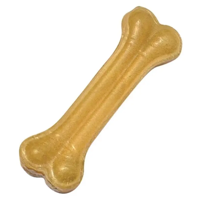 Ласощі для собак Fine Dog Кістка пресована з яловичої шкіри, 16 см, 1 шт.