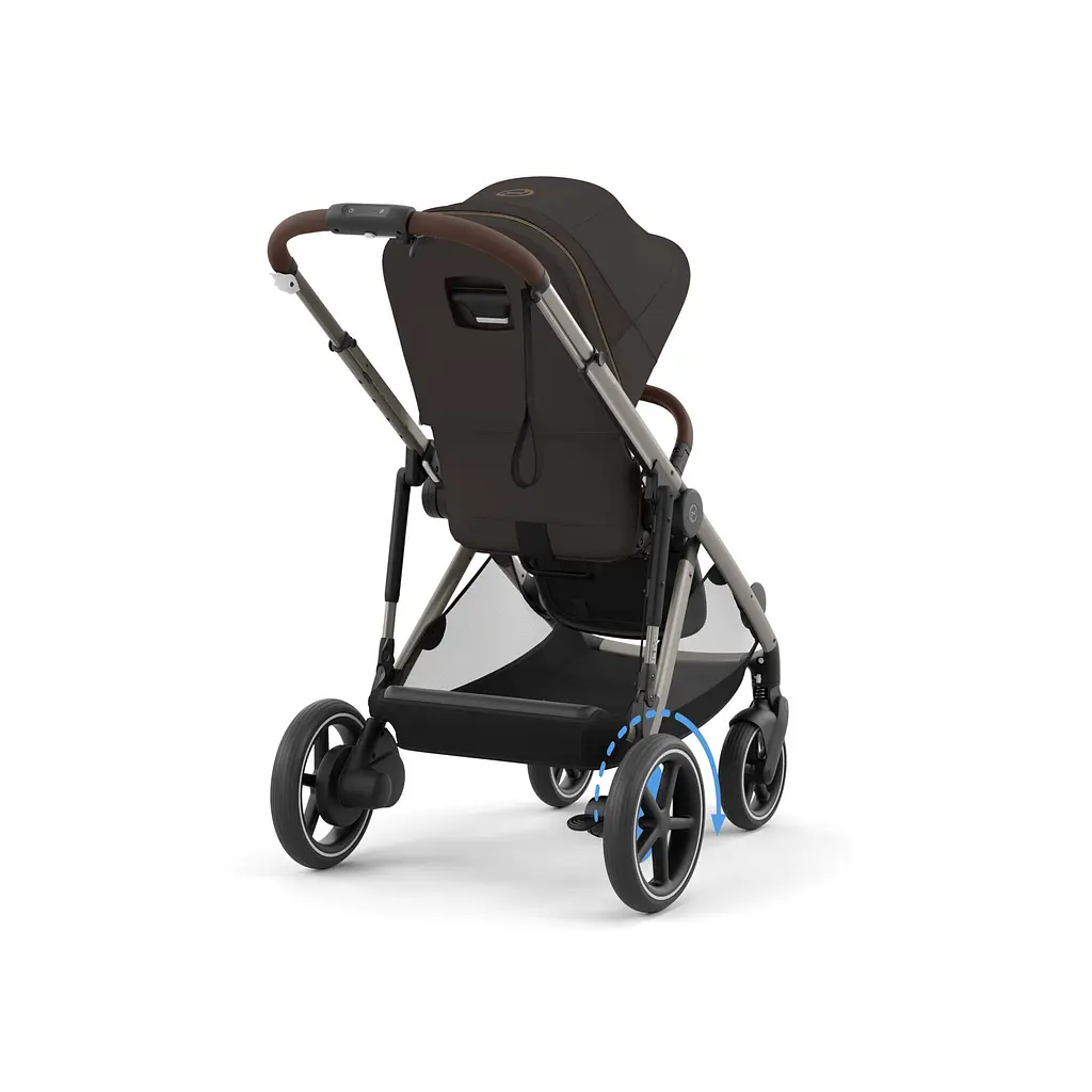 Візок eGazelle S TPE Chocolate Brown - фото 7
