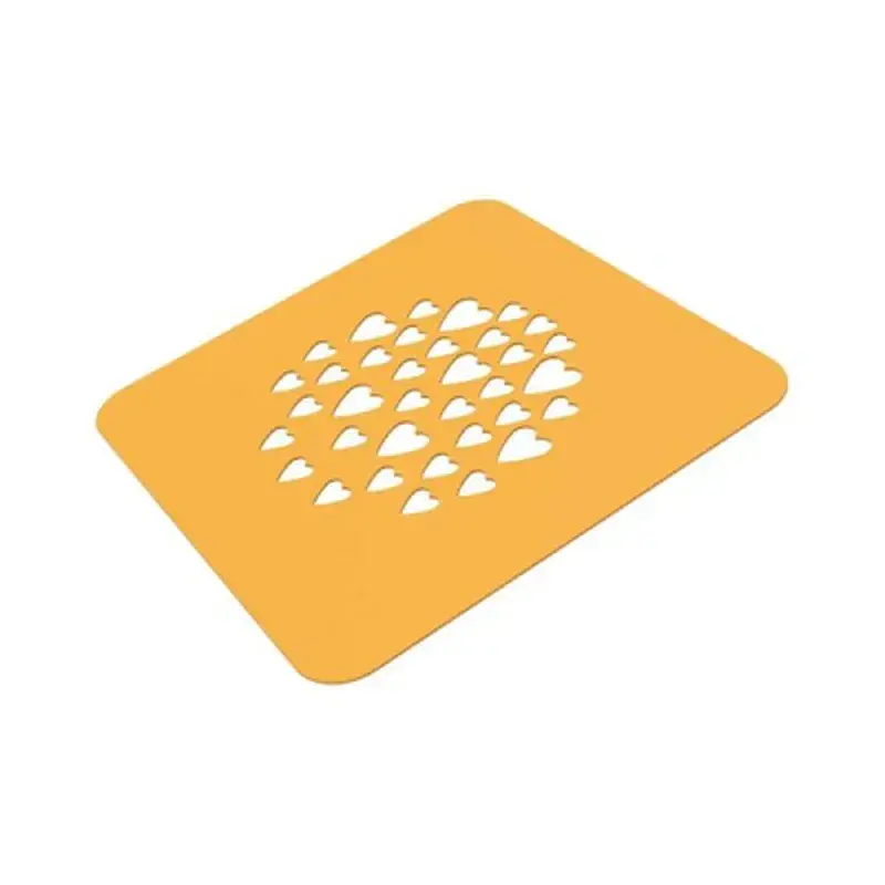Кондитерський килимок Silikomart для декорування "Серце" d 100 мм h 1 мм 2 шт (STENCIL CUORE) - фото 2