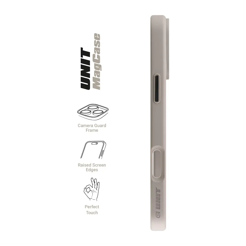 Чехол ArmorStandart Unit MagSafe для Apple iPhone 16 Plus Titanium Grey - фото 3