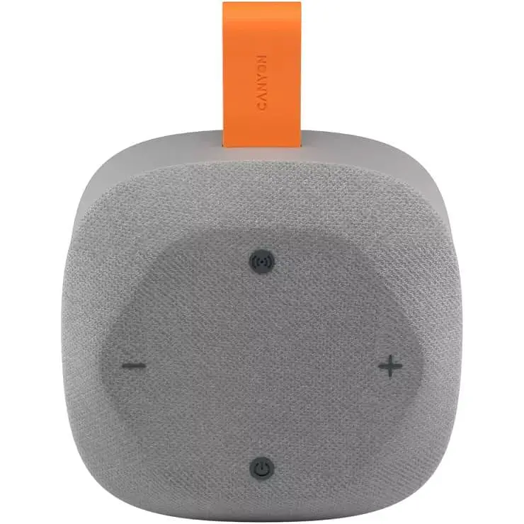 Портативна акустика Canyon HEXAGON 10 TWS 8W IPX5 Grey Orange (CNE-CBTSP10GO) - фото 3