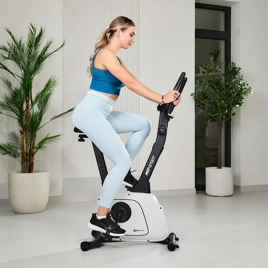 Велотренажер Hop-Sport HS-3000H Nexon магнітний сірий - фото 10