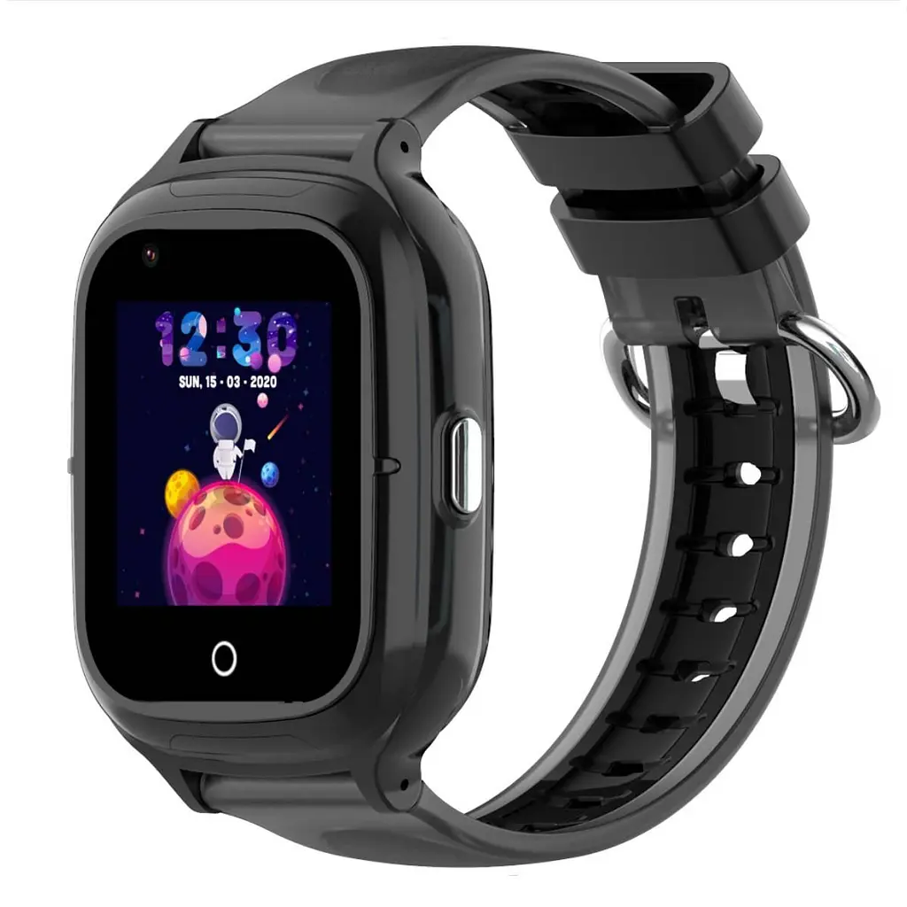 Смарт-годинник дитячий Wonlex KT23 з камерою WI-FI GPS SIM-карта відеодзвінок Black (17768-hbr)