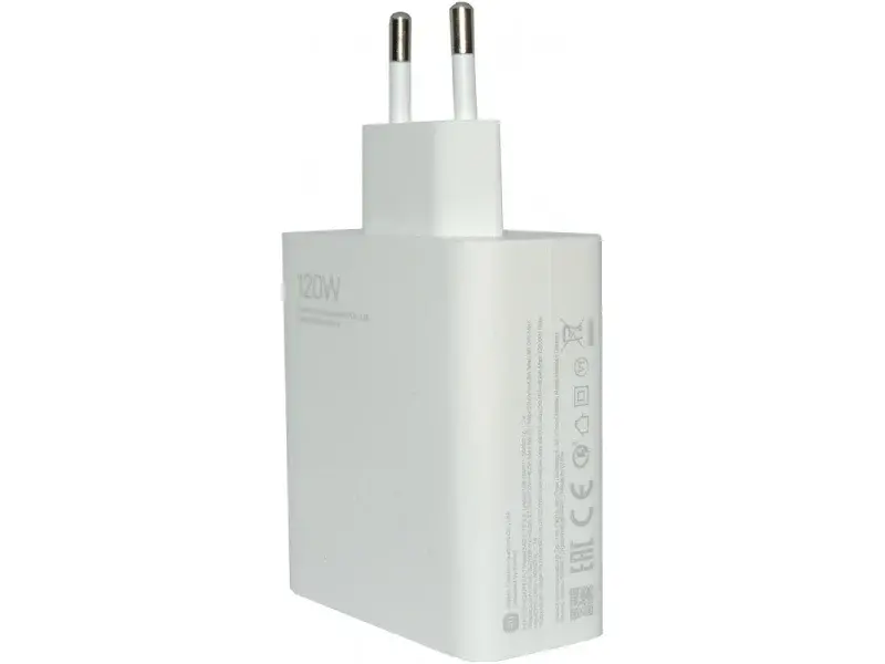 Мережевий зарядний пристрій Xiaomi 120 W HyperCharge White (BHR9462EU) - фото 5