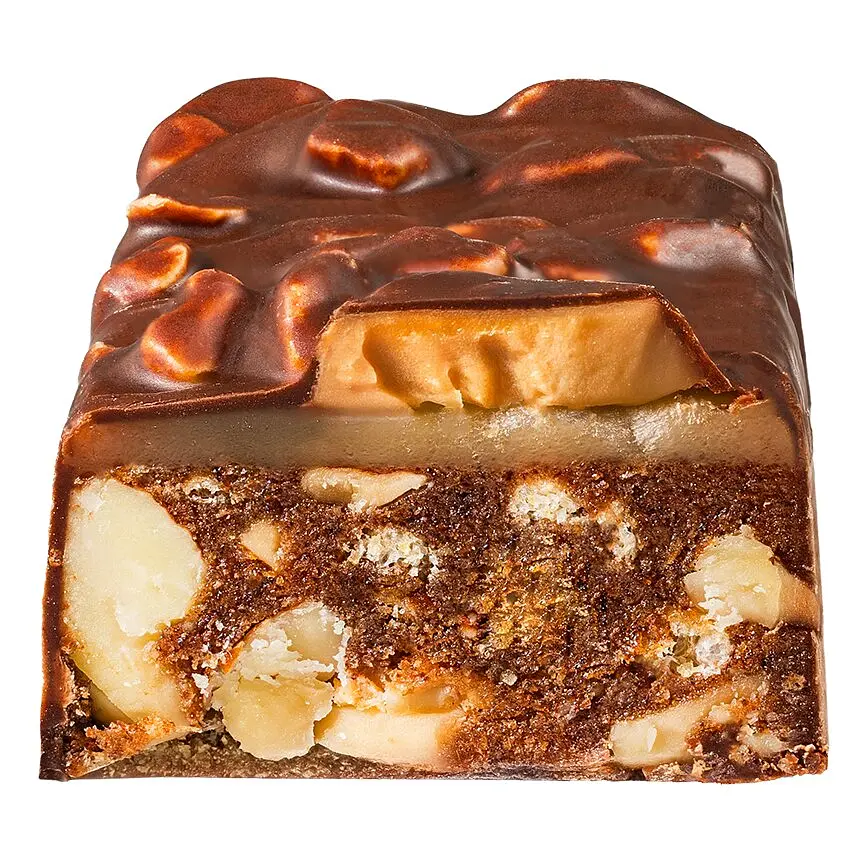 Батончик шоколадний Fizi Guilty Pleasure Salted Almond 40 г х 10 шт. шоу-бокс - фото 3