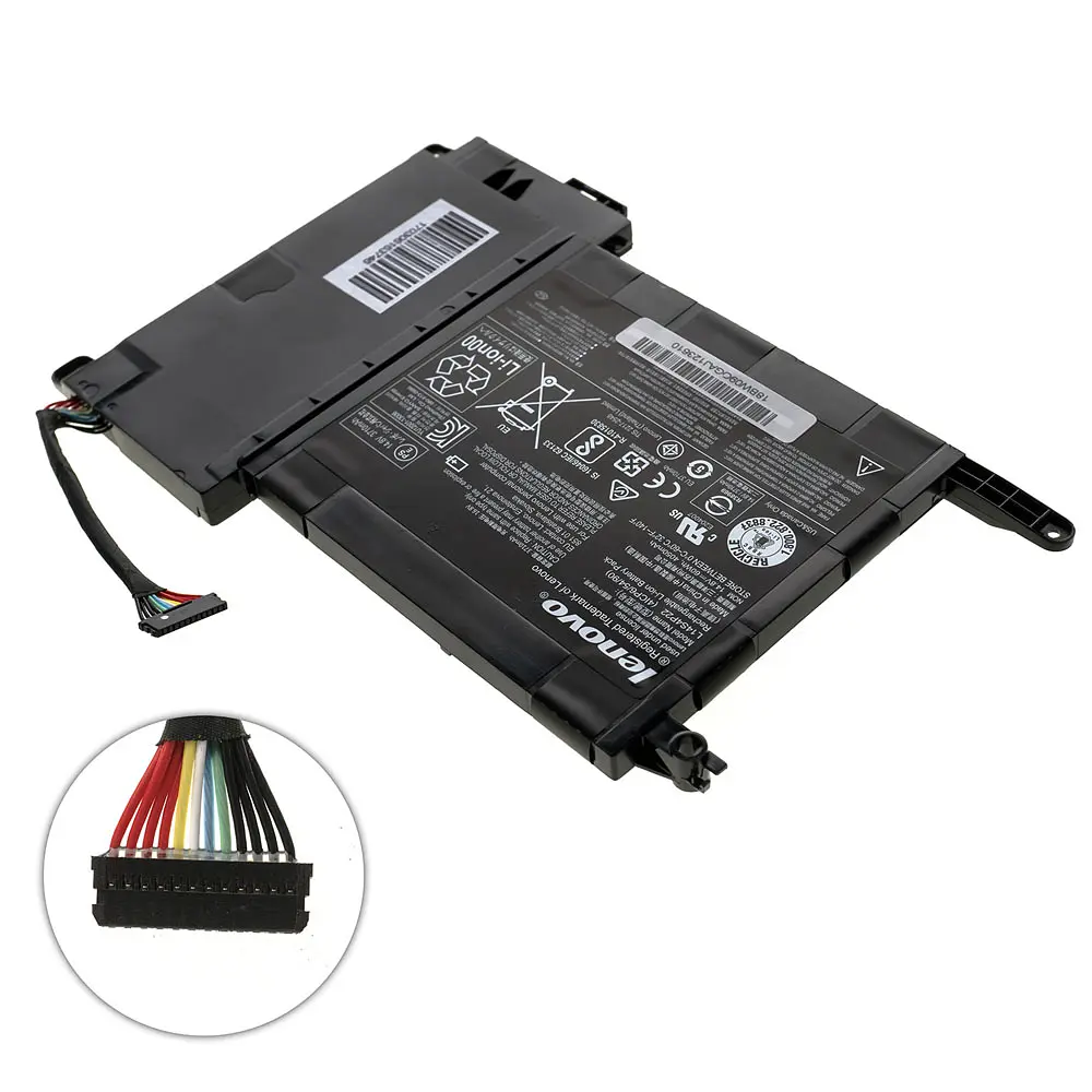 Акумулятор для ноутбука Lenovo L14S4P22 (IdeaPad Y700-15ISK, Y700-17ISK) 14.8V 4050 mAh 60Wh Black - фото 2