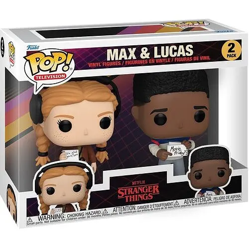 Фігурка Funko Pop Дуже дивні справи Макс і Лукас Stranger Things Max and Lucas 10 см FP ST ML2 - фото 3