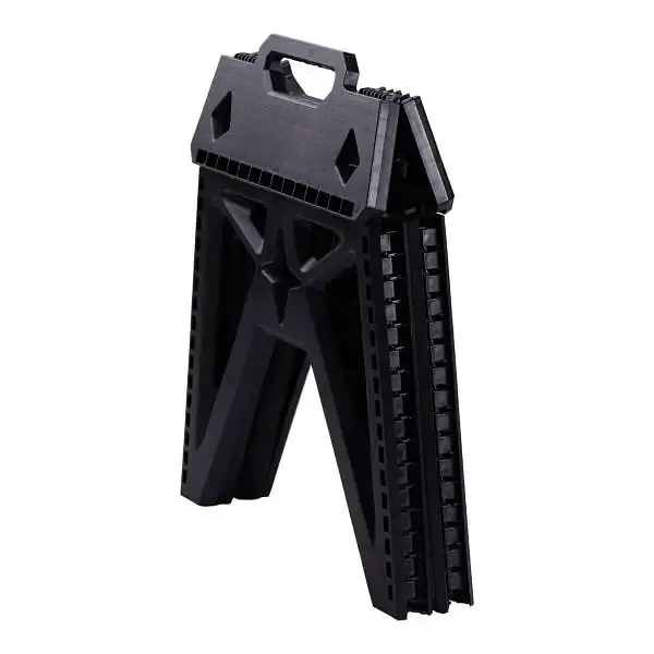 Табурет складной Slow Journey пластиковый черный SJ-0102B - фото 6