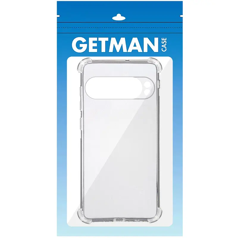 TPU чохол Getman Ease logo посилені кути Full Camera для Google Pixel 11 Pro XL Безбарвний (прозорий) - фото 2