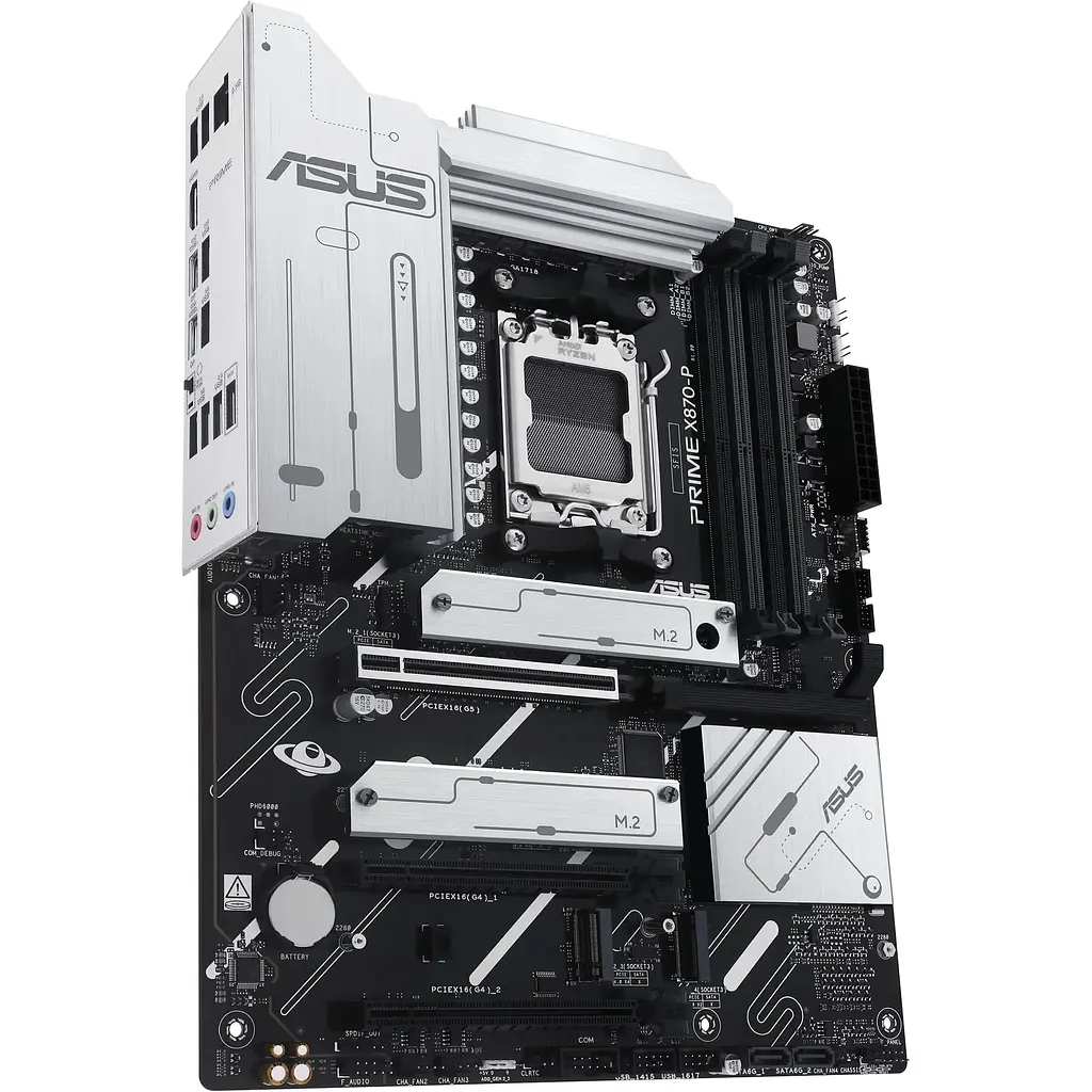 Материнская плата Asus Prime X870-SAM5 X870 4xDDR5 M.2 HDMI ATX - фото 3