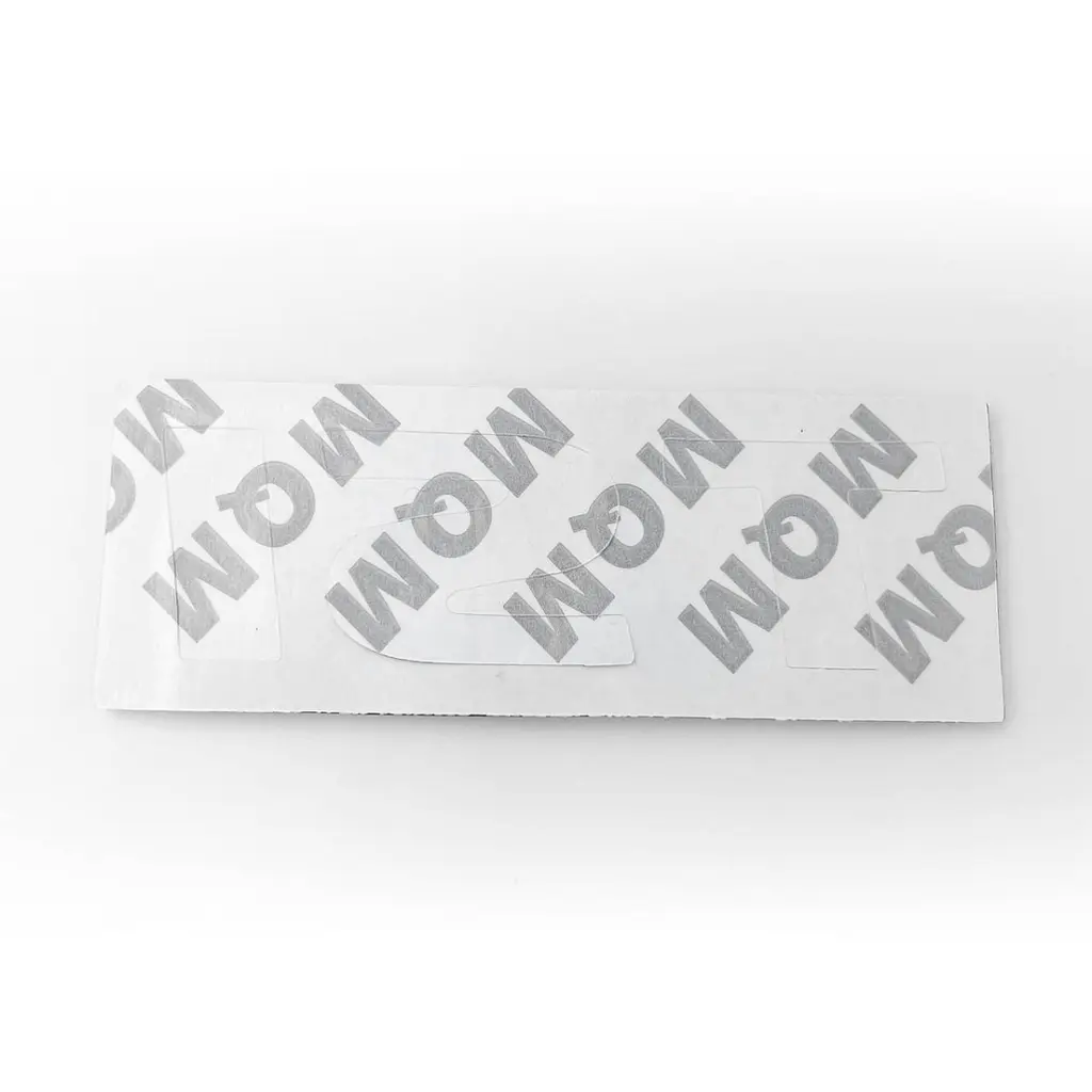 Емблема напис TSI для Volkswagen Червона з Хромом 80х26 мм (на скотчі) 1K9853675C - фото 3