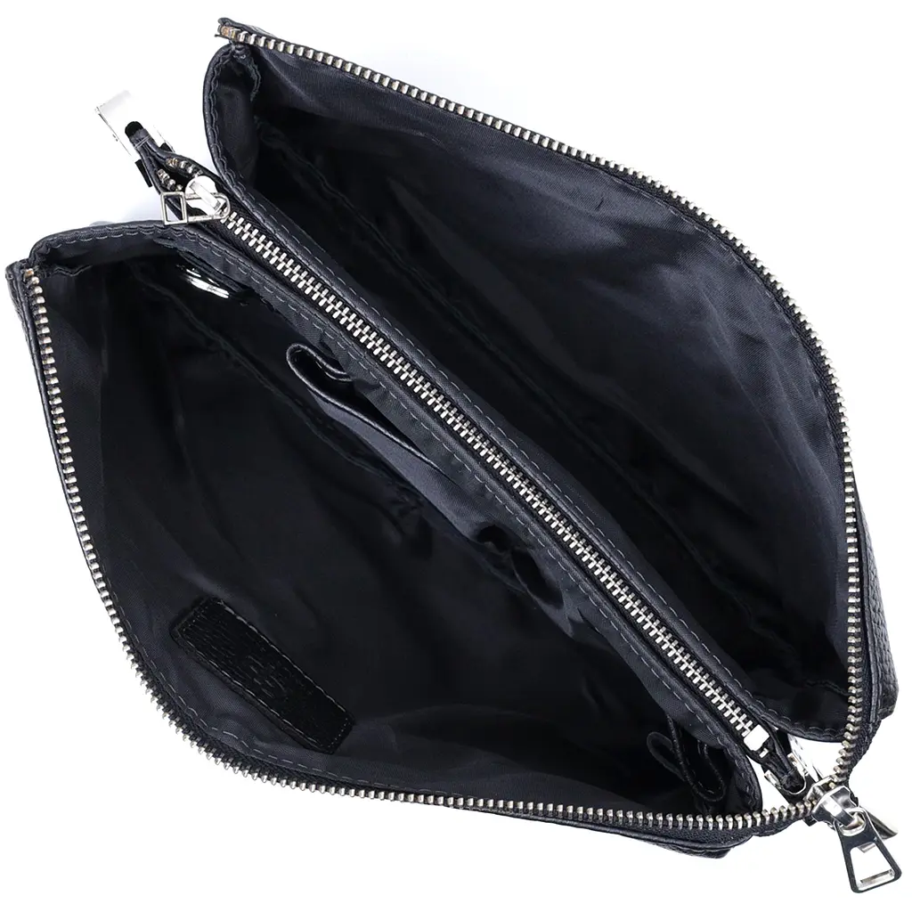 Кожаная женская сумка Grande Pelle 26х15.5х3 см sum0023606 - фото 5
