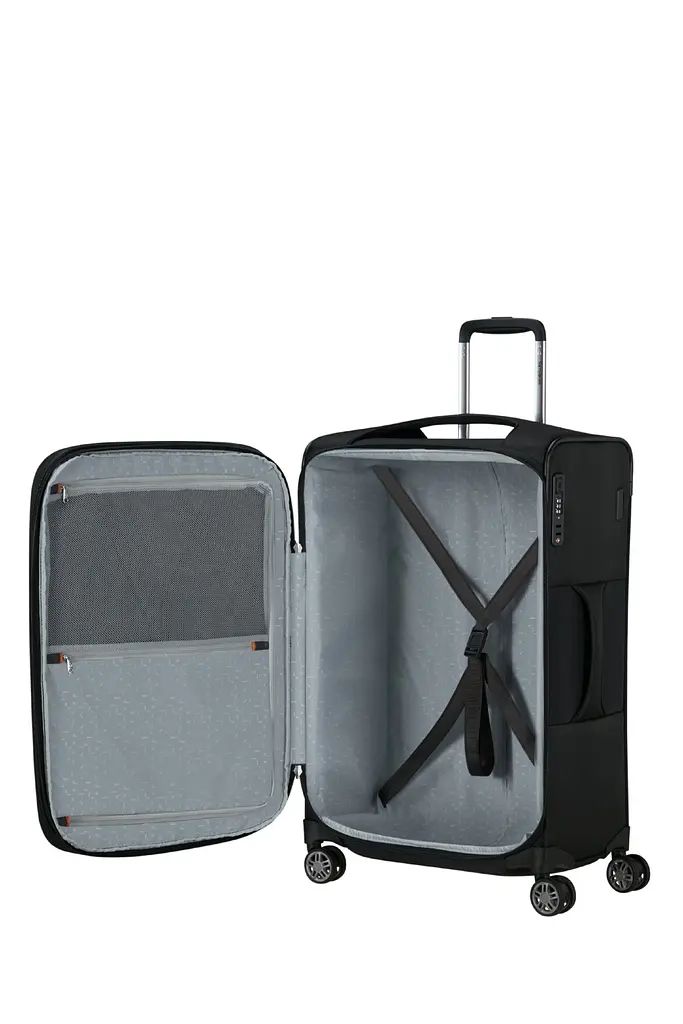 Чемодан 67 См Samsonite RE-LITE BLACK 67x44x30(33) KQ8*09006 - фото 2