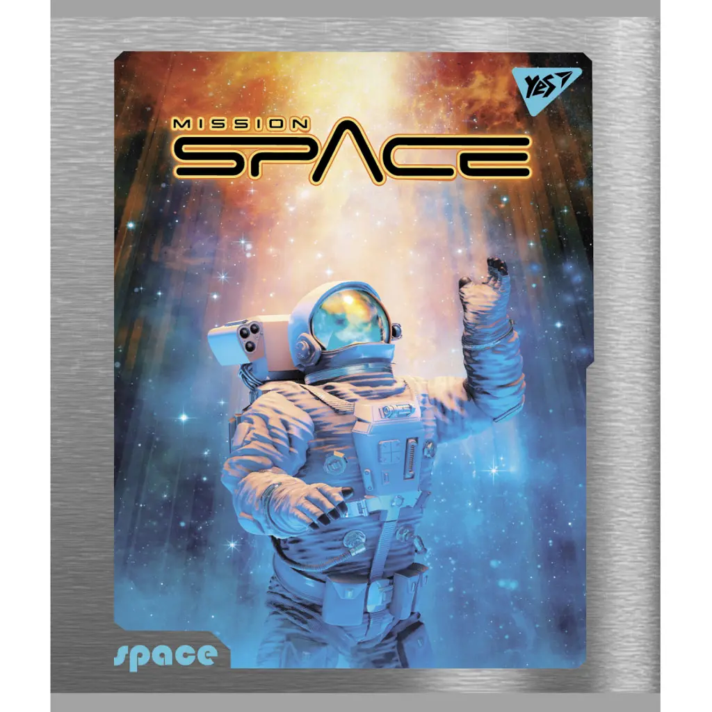 Зошит Yes А5 Space 48 аркушів клітинка (766864), в асортименті - фото 4