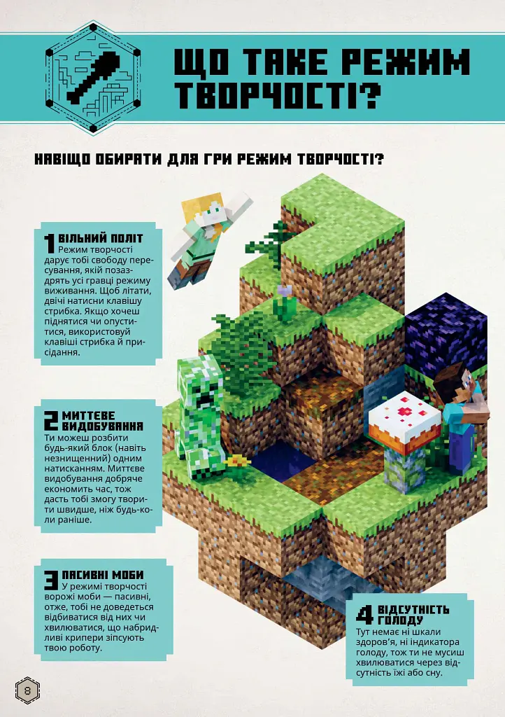 MINECRAFT Посібник з творчого режиму - Томас Макбраєн - фото 2