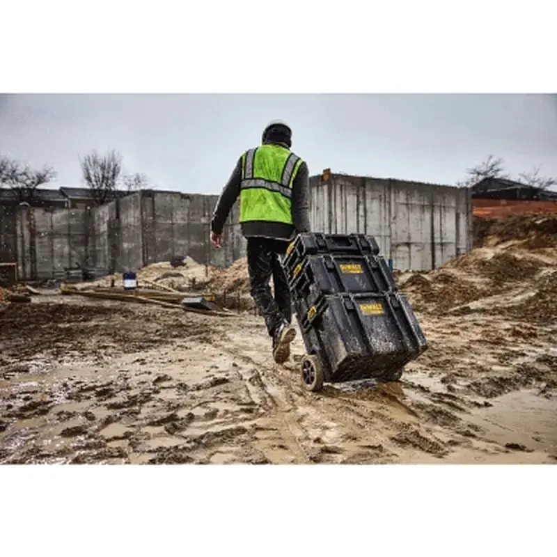 Ящик для інструментів DeWALT TOUGHSYSTEM 2.0 555х385х180 мм, з органайзером для дрібних д (DWST83293-1) - фото 7