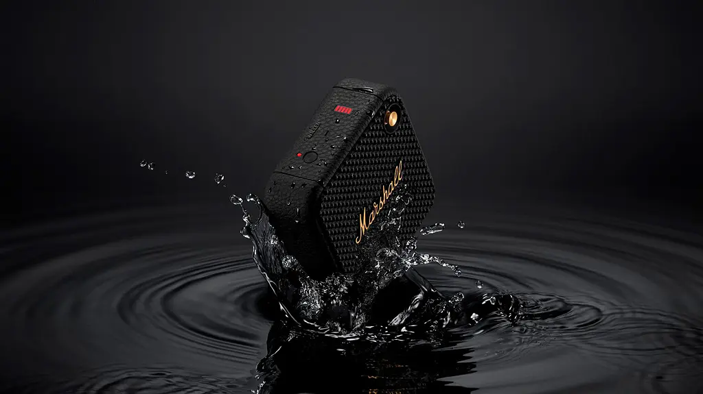 Портативна акустика Marshall Portable Speaker Willen Black and Brass [1006059] [81375] - фото 6