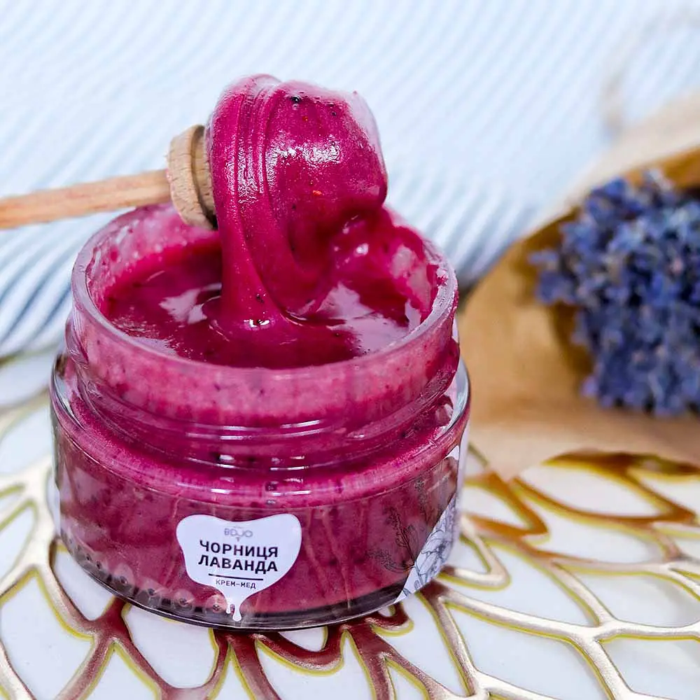 Мед BDJO Чорниця-лаванда 550 г - фото 6