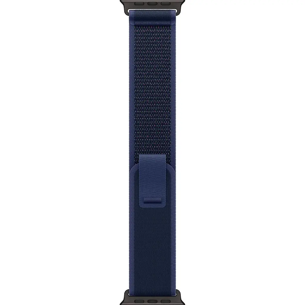 Смарт-часы Apple Watch Ultra 2 49mm Black Titanium Case with Blue Trail Loop S/M (MYTJ3+MYQ73) [114887] - фото 3