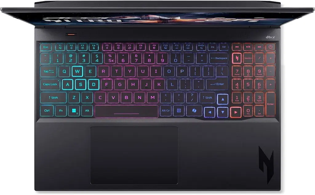 Ноутбук Acer 16 Nitro 16S AN16S-61 WQXGA IPS/AMD R9-365/32GB/2TB SSD/RTX 5070 8GB/Linux/Black (NH.QXVEU.003) - фото 4