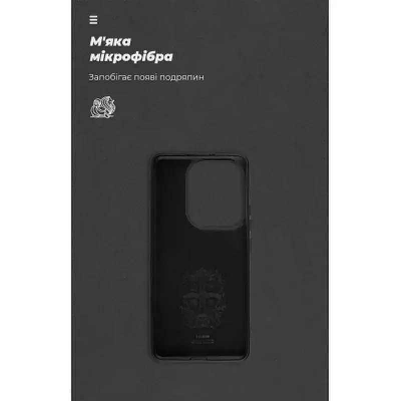 Чохол до мобільного телефона Armorstandart ICON Xiaomi Poco F6 Black (ARM73512) - фото 4