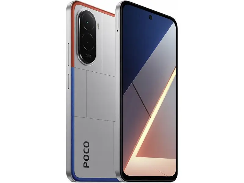 Смартфон Xiaomi POCO M7 8/256GB Silver - фото 3