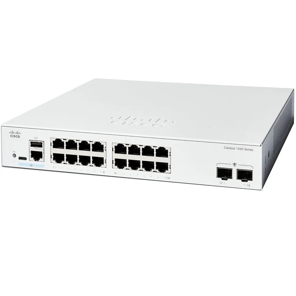 Коммутатор Catalyst 1200 16xGE, 2x1G SFP Cisco teh0018166 - фото 2