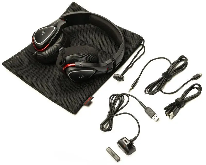 Гарнітура Bloody MR720 Black - фото 6