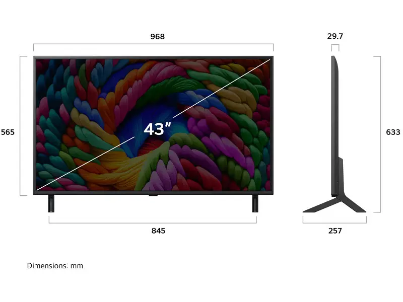 Телевізор LG 43NANO90A6B - фото 4