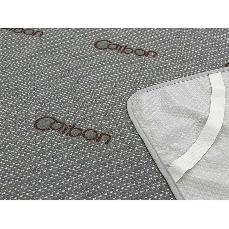 Наматрацник Руно водонепроникний на гумці Carbon 140х200 см сірий - фото 3