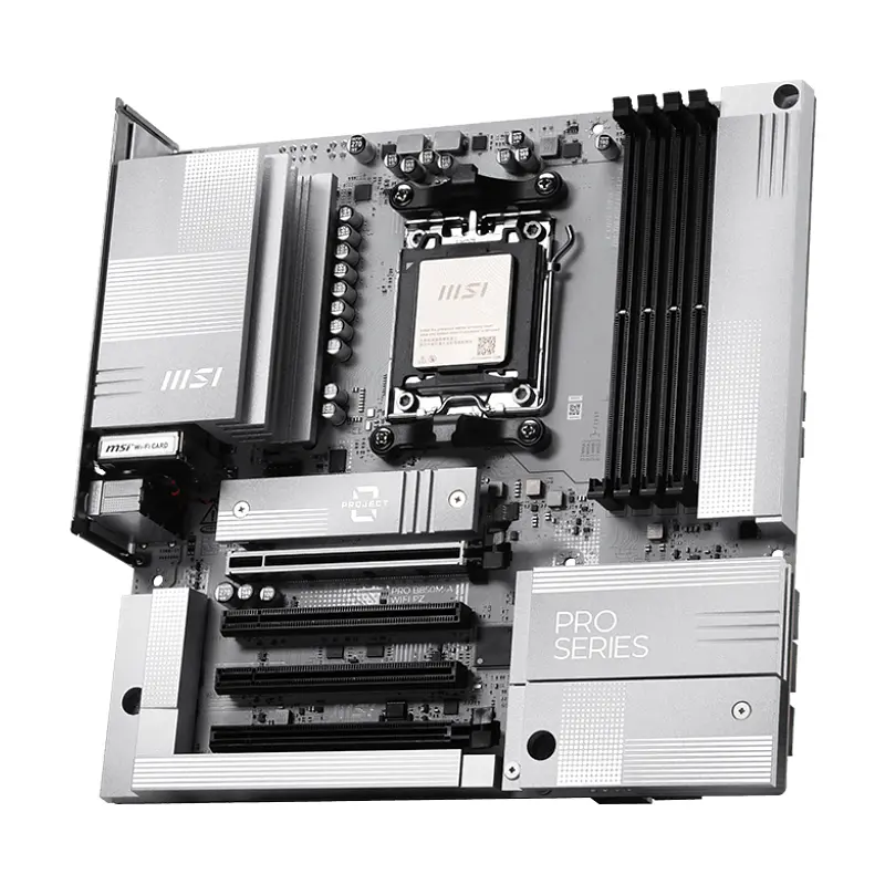 Материнська плата MSI Pro B850M-A WiFi PZ Socket AM5 - фото 4