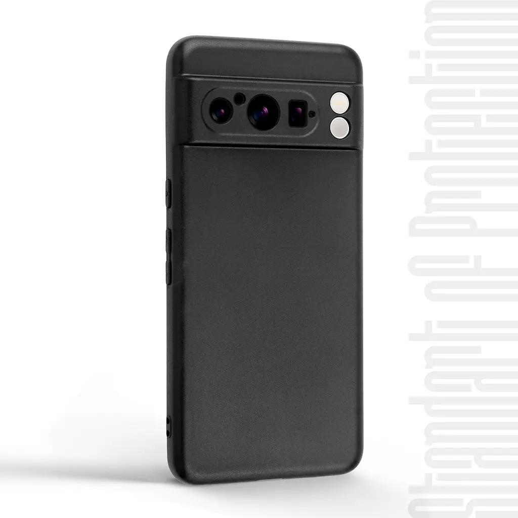 Чехол-накладка для смартфона Google Pixel 8 Pro противоударный, силиконовый, термополиуретановый (ТПУ), с защитой камеры и корпуса, черный, защита всего корпуса, ArmorStandart (ARM72966) - фото 2