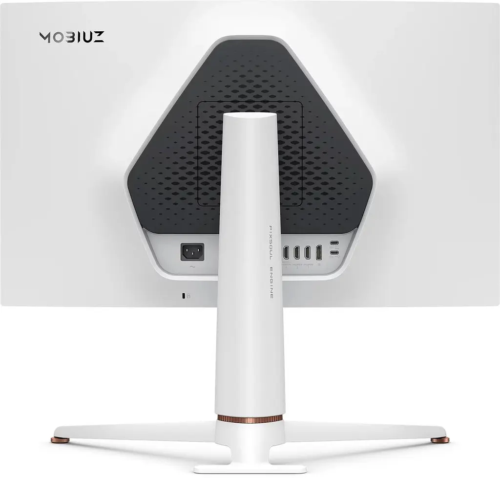 Монитор TFT 27" BenQ EX271U, 4K UHD, IPS, 165Гцб 1ms, HDMI, DP, USB-C, HAS, Pivot, черно-белый (9H.LN2LB.QBE) - фото 7