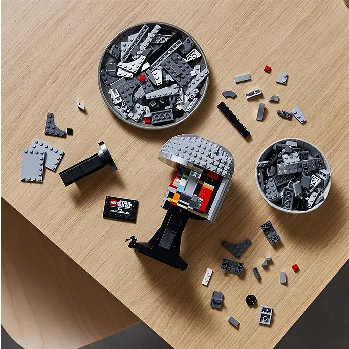 Конструктор LEGO Star Wars Шолом Мандалоріанця 584 деталей (75328) - фото 10