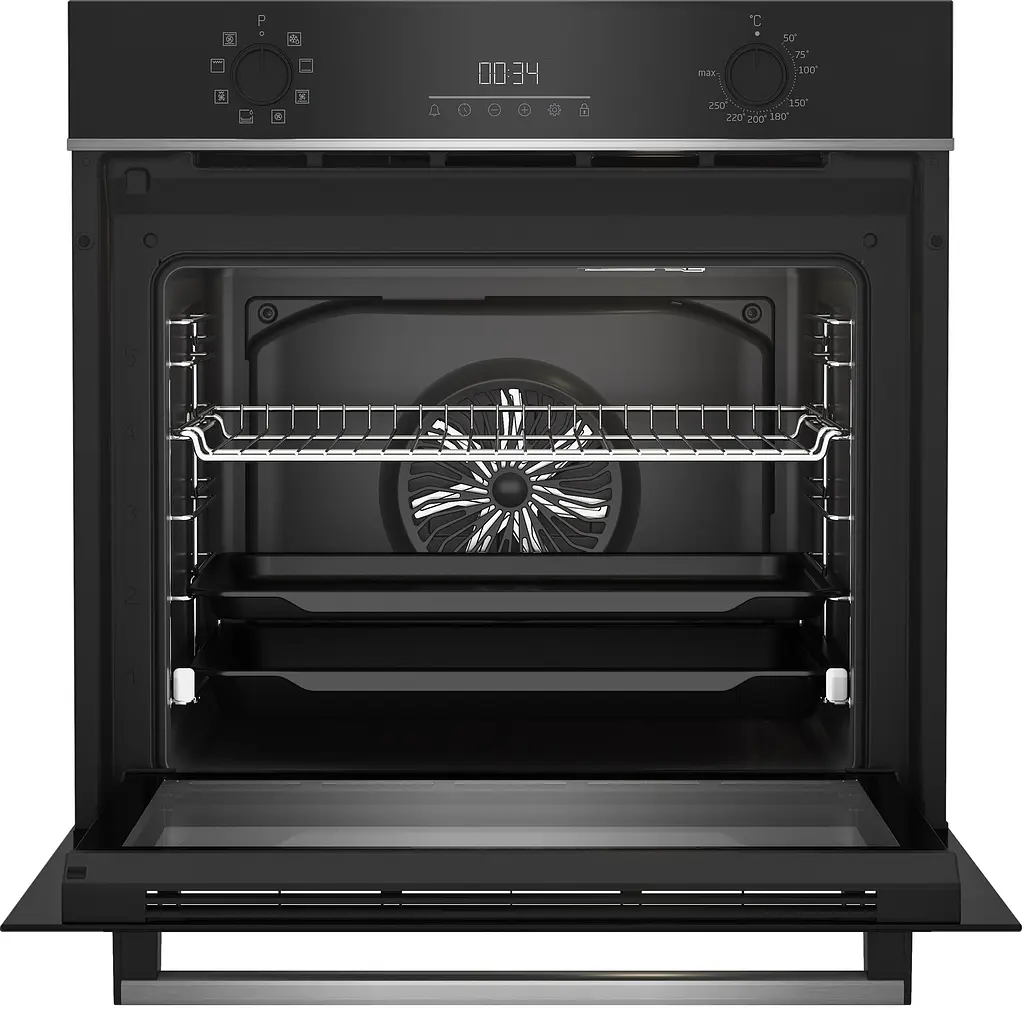 Духова шафа електрична Beko A дисплей конвекція чорний 72 л - фото 4