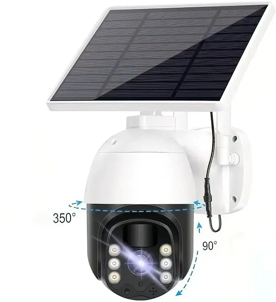 Камера відеоспостереження вулична XPRO із сонячною панеллю 4G Solar Camera ICSEE 3MP FHD-Contains SIX 18650 batteries 12 (MER-15336_5524) - фото 3