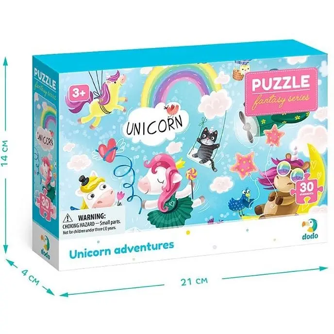 Дитячі пазли DoDo Toys Пригоди єдиноріжків 30 елементів (300416) - фото 5