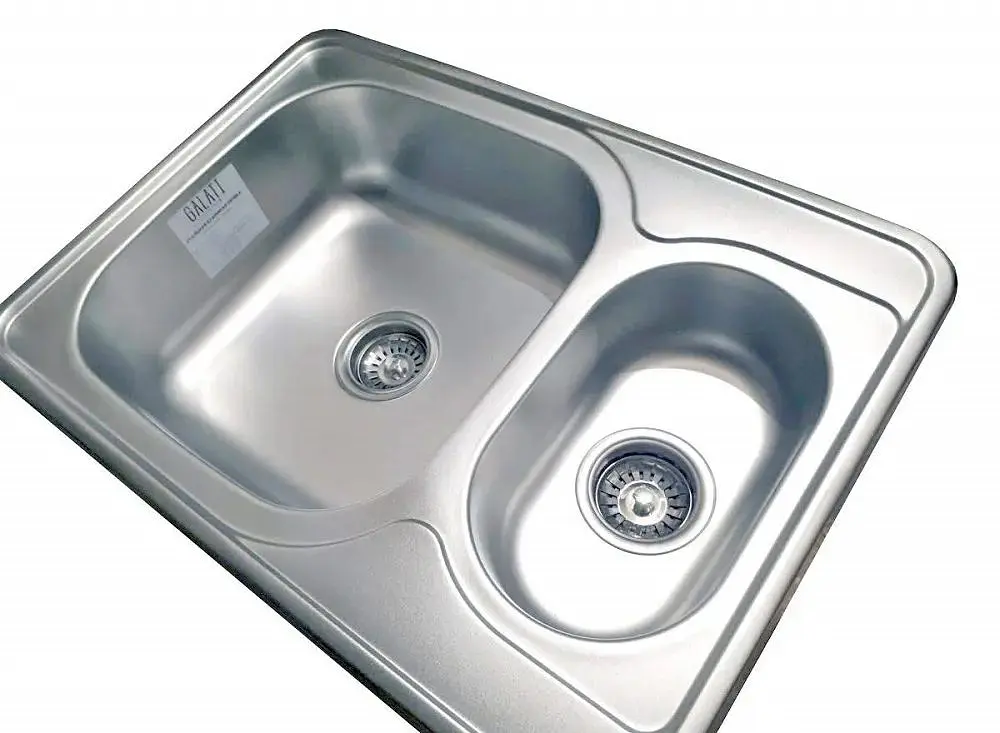Кухонна мийка Romzha Fifika 1.5C Satin RO44013, Сірий - фото 7