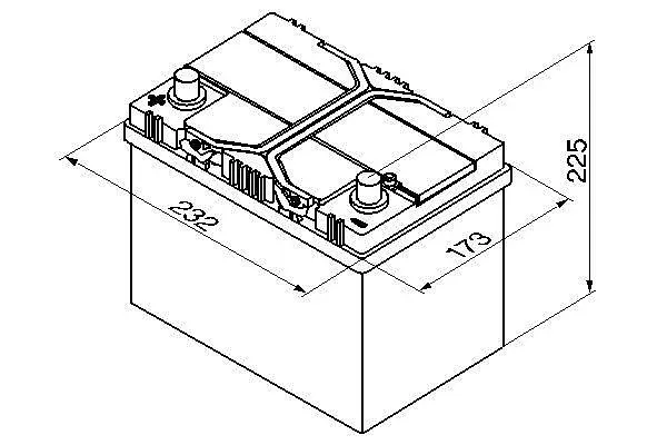 Акумулятор Bosch S4 Silver 60Ah EN 540A L+ (0 092 S40 250) - фото 5