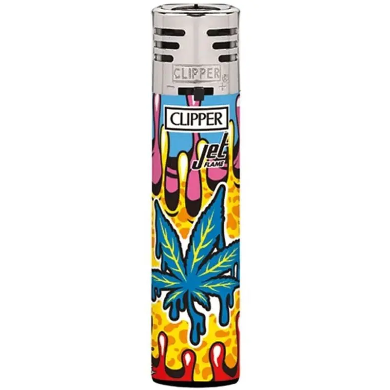 Запальничка Clipper Jet Flame Mazed Leaves - фото 2