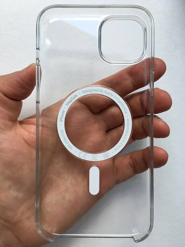 Оригінальний протиударний чохол Apple Clear Case MagSafe для iPhone 12 Pro Max Прозорий (MHLN3ZM/A) - фото 10